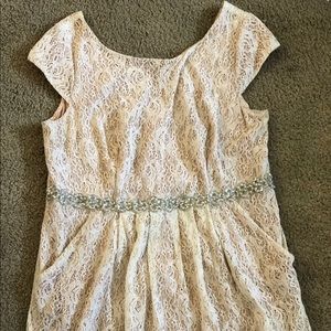 David’s bridal plus size dress size 20